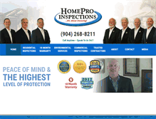 Tablet Screenshot of gohomepro.com